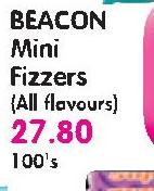 Beacon Mini Fizzers(All Flavours)-100's