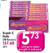 Super C Rolls(All Flavours)