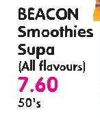 Beacon Smothies Supa(All Flavours)-50's