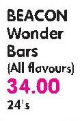 Beacon Wonder Bars(All Flavours)-24's