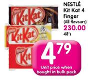 Nestle Kit Kat 4 Finger(All Flavours)-Each