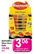 Maynards Wine Gum Rolls-Each