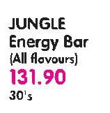 Jungle Energy Bar(All Flavours)-30's