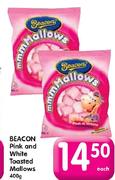 Beacon Pink And White Toasted Mallows-400Gm Each