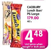 Cadbury Lunch Bar/PS Large-Each
