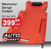 Auto Kraft Mechanics Garage Creeper(FED.AM1200)-Each