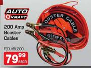 Auto Kraft 200Amp Booster Cables(FED.VBL200)-Each