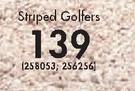 Legend Striped Golfers