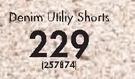 Legend Denim Utily Shorts