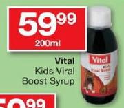 Vital Kids Viral Boost Syrup-200ml