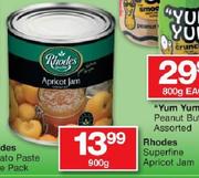 Rhodes Superfine Apricot Jam-900gm