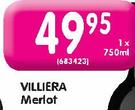 Villiera Merlot-750ml