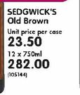 Sedgwick's Old Brown-12x750ml