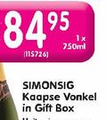Simonsig Kaapse Vonkel In Gift Box-750ml