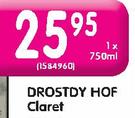 Drostdy HOF Claret-750ml