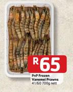 PnP Frozen Vanemei Prawns 41/60-700g