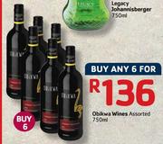 Obikwa Wines Assorted-6x750ml