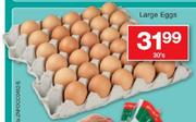 Large Eggs-30's