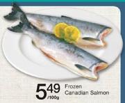 Frozen Canadian Salmon-Per 100Kg