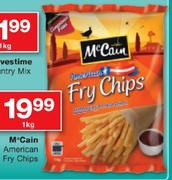 Mccain American Fry Chips-1Kg
