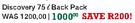 Discovery 75L Back Pack