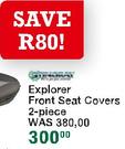 Explorer Front Seat Covers 2-Piece 