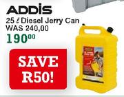 Addis 25L Diesel Jerry Can
