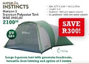 Natural Instincts Horizon 5 5-Person Polyester Tent