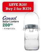 Consol Solar Lantern-Each