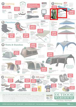 Outdoor Warehouse : Choice As Wide As The African Sky (17 Oct - 10 Nov 2013), page 2