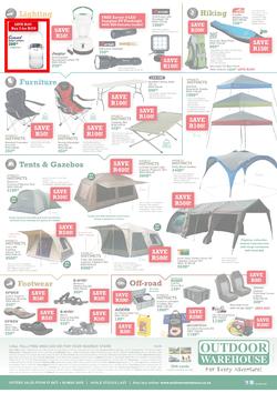 Outdoor Warehouse : Choice As Wide As The African Sky (17 Oct - 10 Nov 2013), page 2