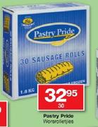 Pastry Pride Worsrolletjies-Each