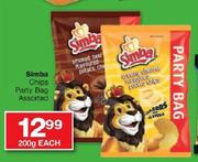 Simba Chips Party Pack Assorted-200g Each