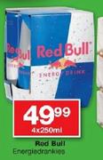 Red Bull Energiedrankies-4x250ml Each
