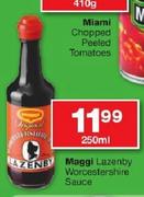 Maggi Lazenby Worcestershire Sauce 250ml-Each