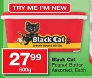 Black Cat Peanut Butter Assorted 600g-Each