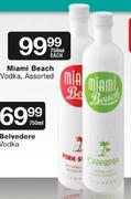 Miami Beach Vodka Assorted-750ml Each