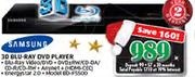 Samsung 3D Blu-Ray DVD Player(BD-F5500)