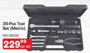 Auto Kraft 35-Pce Tool Set (Metric)-Per Set