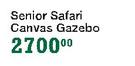 Campmor Outdoor Senior Safari Canvas Gazebo