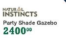 Natural Instincts Party Shade Gazebo
