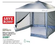 Natural Instincts Deluxe Easy-Pitch Gazebo With Screen