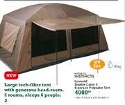 Campmor Outdoor Lowveld Double Cabin 6 6-Person Polyester Tent