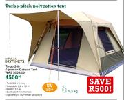 Natural Instincts Turbo 240 4-Person Canvas Tent