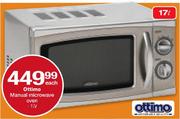 Ottimo Manual Microwave Oven - 17L Each