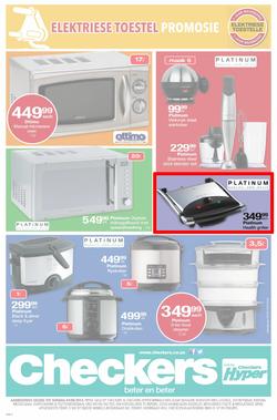 Checkers Western Cape : Small Appliance Promotion (22 Jul - 4 Aug 2013), page 2
