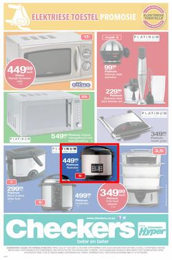 Checkers Western Cape : Small Appliance Promotion (22 Jul - 4 Aug 2013), page 2
