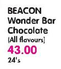 Beacon Wonder Bar Chocolate(All Flavours)-24's