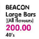 Beacon Large Bars(All Flavours)-40's