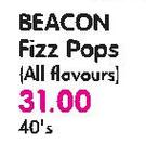 Beacon Fizz Pops(All Flavours)-40's